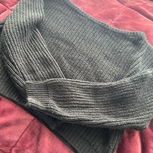 Misguided Black Crop Sweater